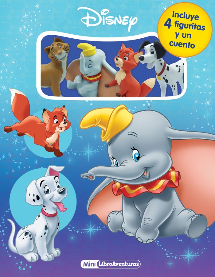 Animales. Mini-Libroaventuras, de Disney | portada del libro