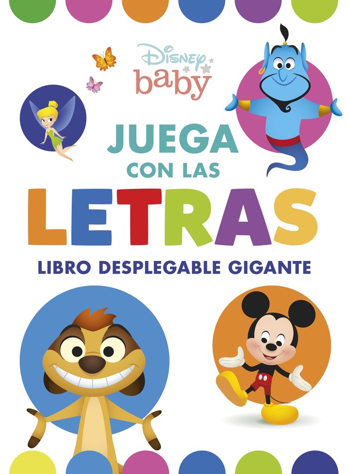 DISNEY BABY. JUEGA CON LAS LETRAS, de DISNEY | portada del libro