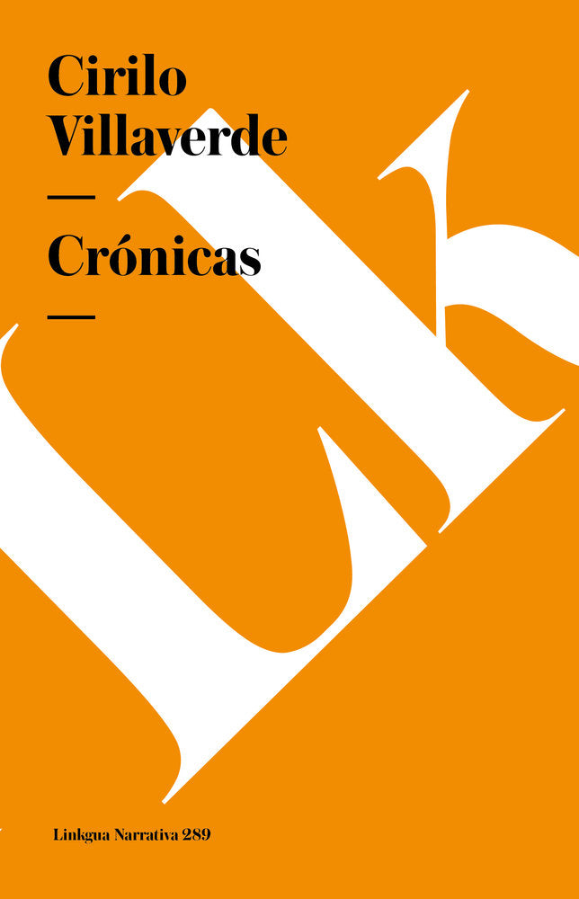 CRONICAS, de Villaverde, Cirilo | portada del libro