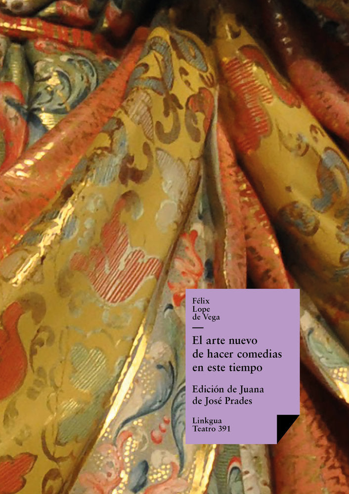 El arte nuevo de hacer comedias en este tiempo, de de Vega, Lope | portada del libro