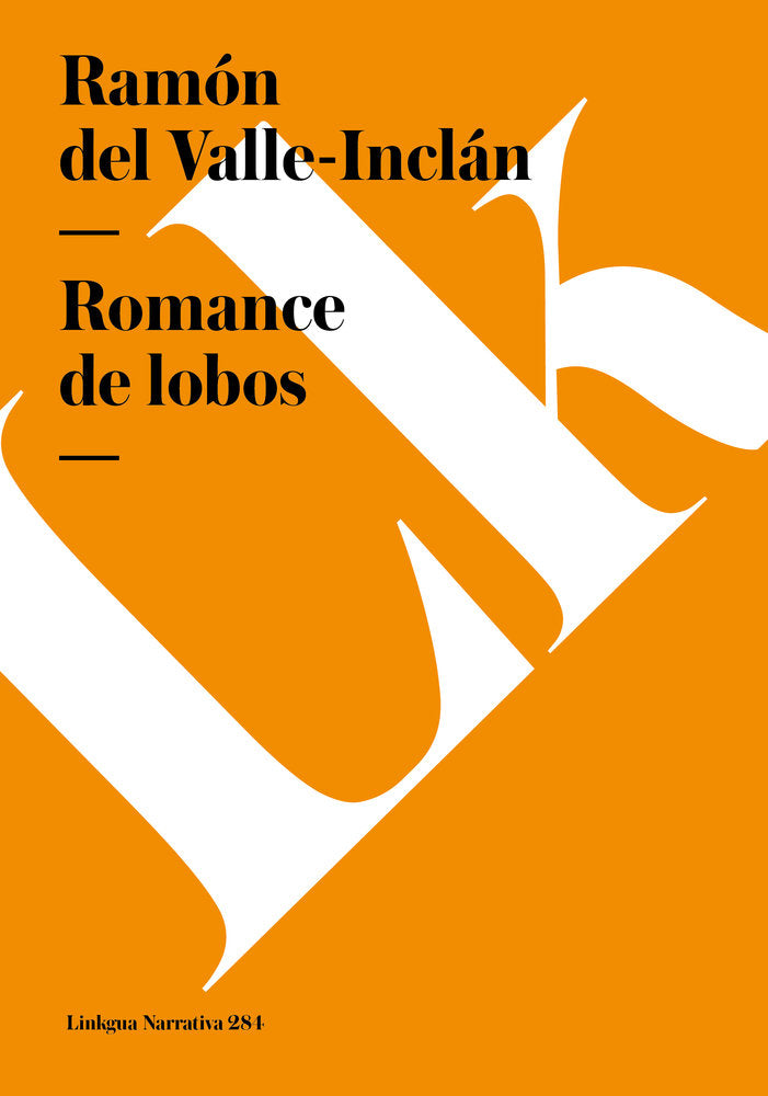 ROMANCE DE LBOS, de del Valle-Inclán, Ramón | portada del libro