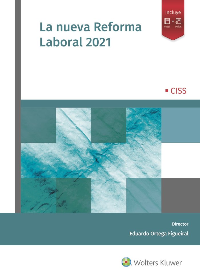 LA NUEVA REFORMA LABORAL 2021 | portada del libro