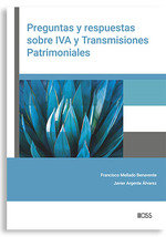 PREGUNTAS Y RESPUESTAS SOBRE IVA Y TRANSMISIONES PATRIMONIALES | portada del libro