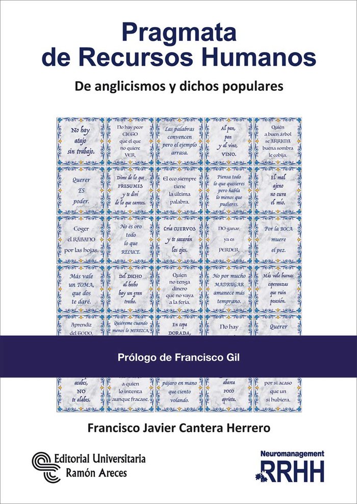 Pragmata de Recursos Humanos, de Cantera, Francisco Javier | portada del libro