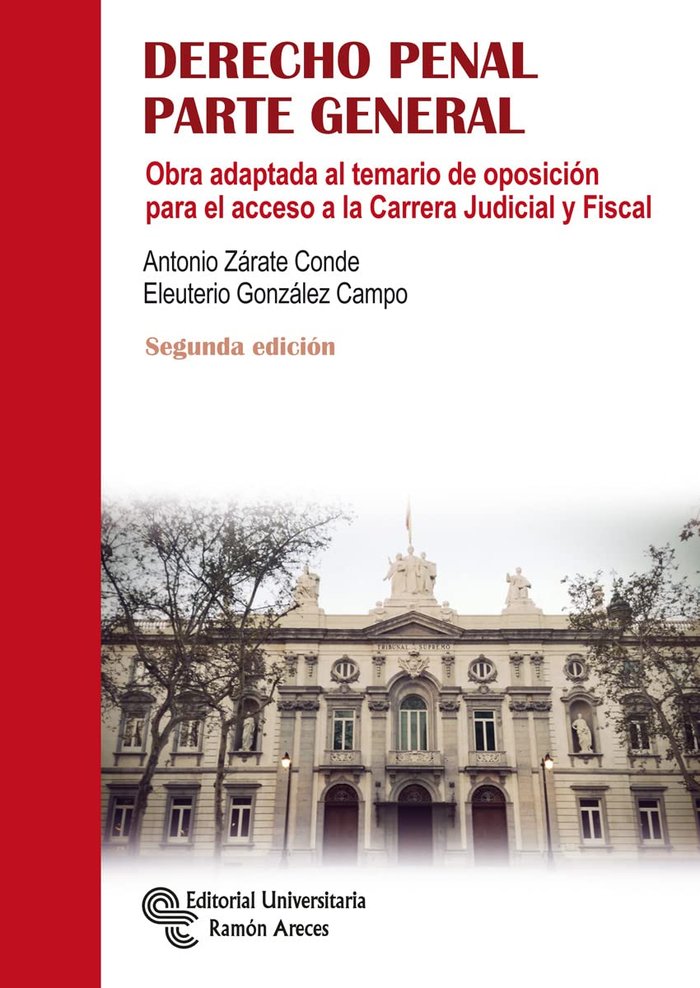 Derecho Penal. Parte general, de González Campo, Eleuterio | portada del libro