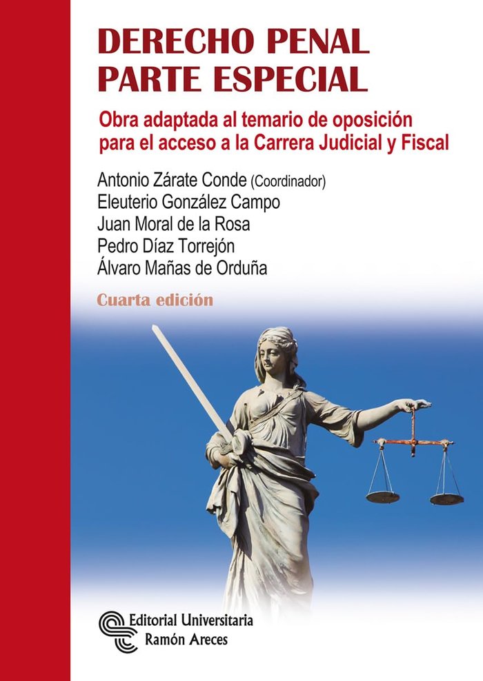 DERECHO PENAL. PARTE ESPECIAL, de Díaz Torrejón, Pedro | portada del libro