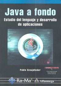 Java a fondo. Estudio del lenguaje y desarrollo de aplicaciones, de Alfaomega Grupo Editor | portada del libro