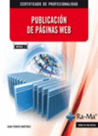 Publicacion de paginas web, de Ferrer Martínez, Juan | portada del libro