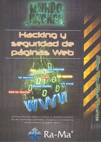Hacking y seguridad de páginas Web, de Ramos Varón, Antonio Ángel | portada del libro
