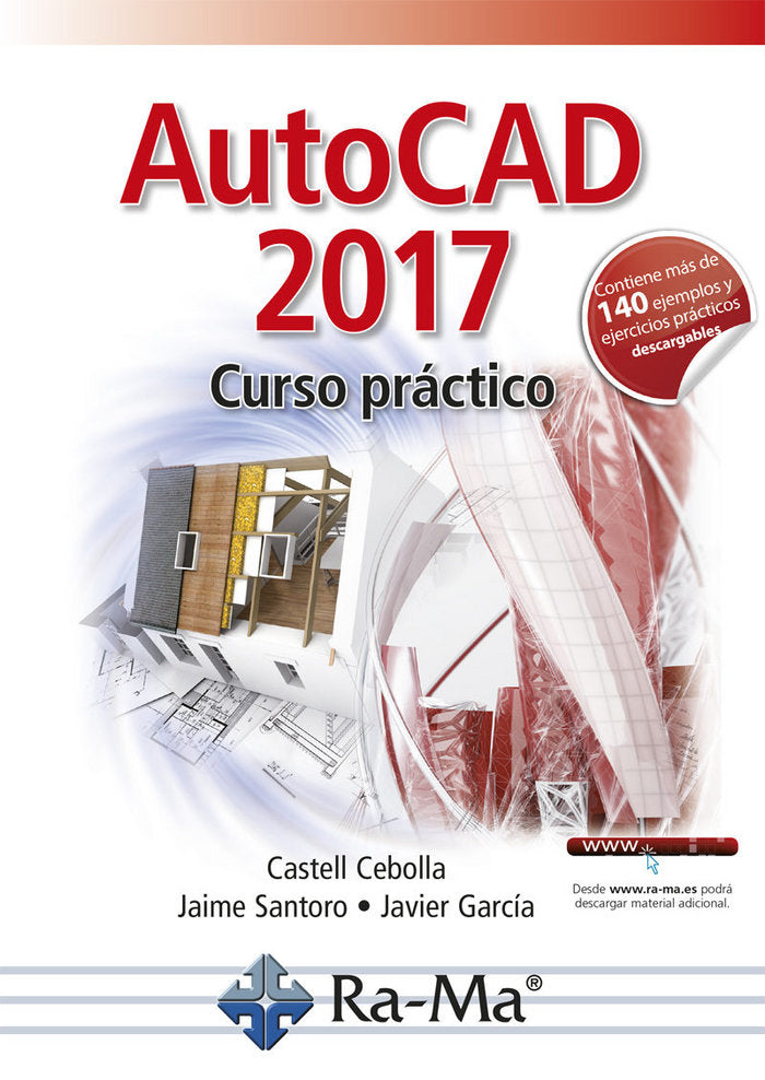 Autocad 2017 curso práctico, de Cebolla Cebolla, Castell | portada del libro