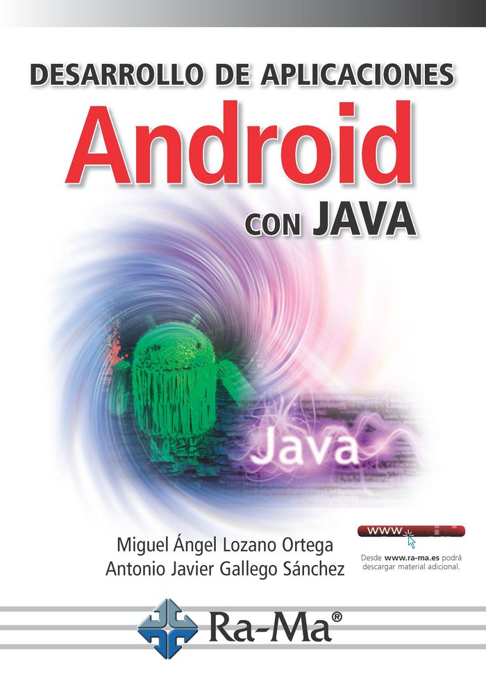 Desarrollo de aplicaciones android con java, de Lozano Ortega, Miguel Ángel | portada del libro