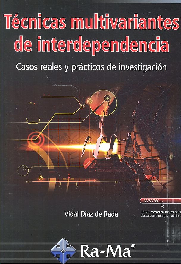 Técnicas multivariantes de interdependencia, de Díaz De Rada, Vidal | portada del libro