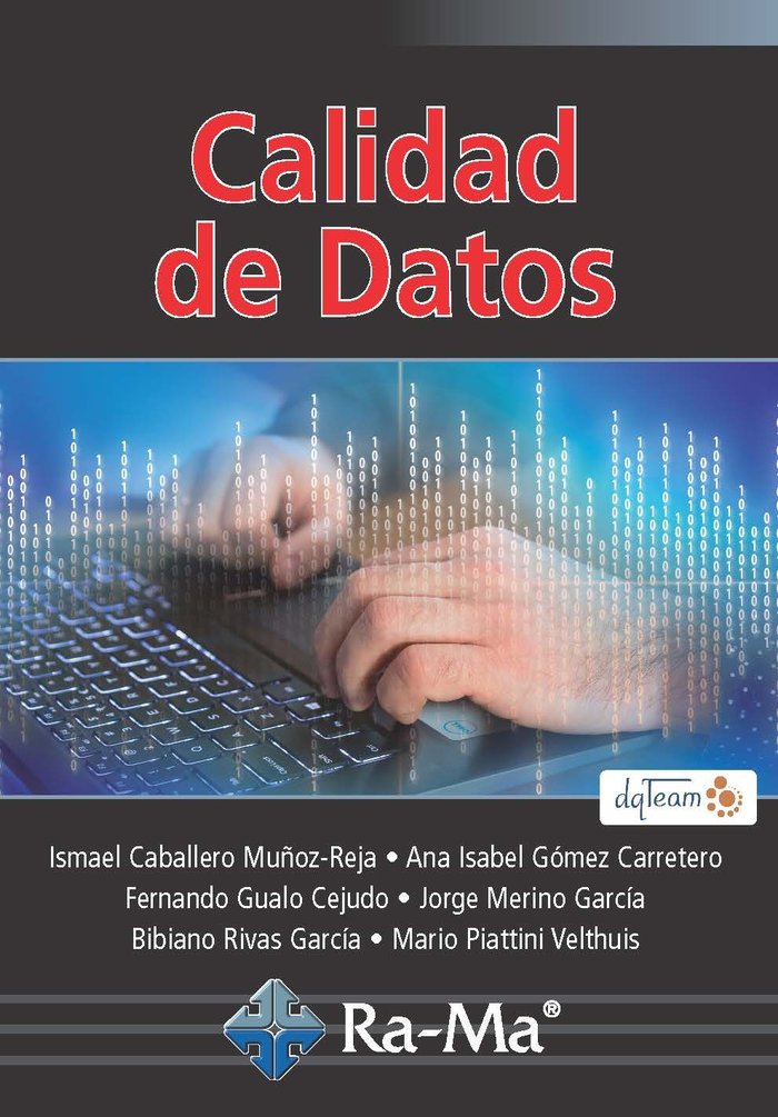 Calidad de Datos, de CABALLERO MUÑOZ-REJA, Ismael | portada del libro