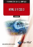 IFCM036PO HTML 5 Y CSS 3, de JUAN ANTONIO RECIO GARCIA | portada del libro
