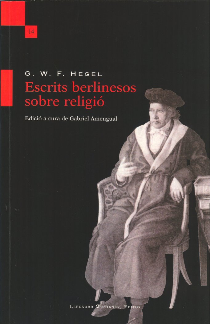 Escrits berlinesos sobre religió, de HEGEL | portada del libro