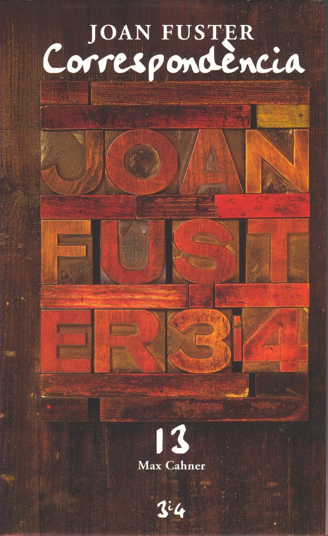 Correspondència | portada del libro