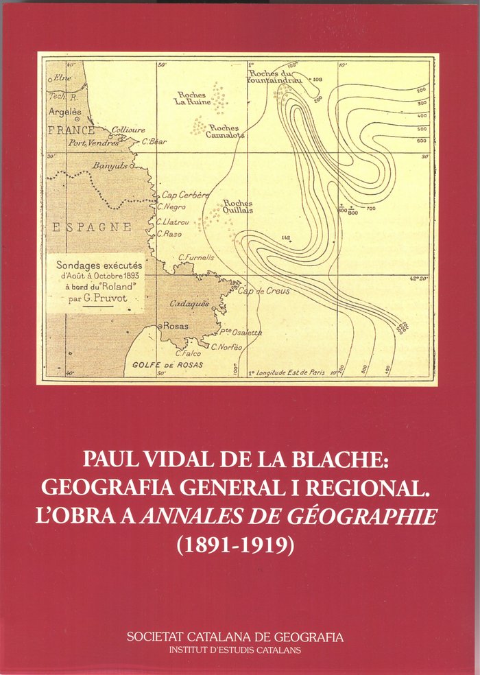 PAUL VIDAL DE LA BLACHE | portada del libro