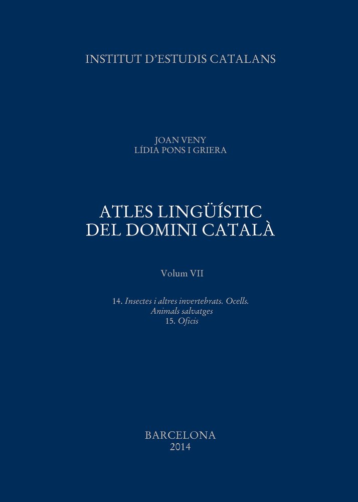 Atles lingüístic del domini català. Volum VII, de Veny, Joan | portada del libro