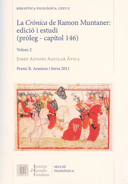 La Crònica de Ramon Muntaner : edició i estudi, de AA.VV. | portada del libro