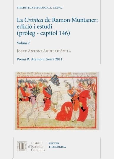 CR=NICA DE RAMON MUNTANER : EDICIó I ESTUDI (PR=LEG - CAPíTOL 146), LA | portada del libro