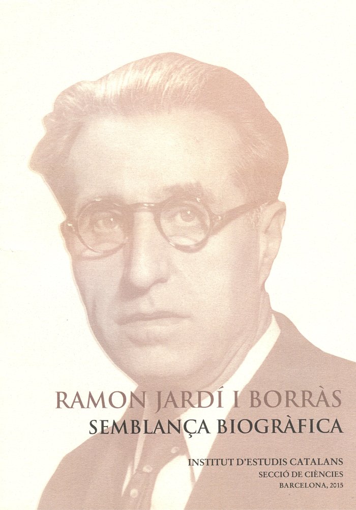 RAMON JARDI I BORRAS SEMBLANCA BIOGRAFICA, de BATLLO ORTIZ, JOEP | portada del libro