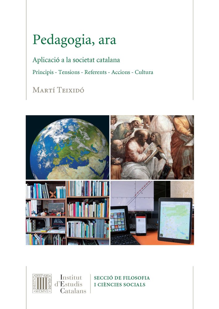 Pedagogia, ara, de Teixidó i Planas, Martí | portada del libro