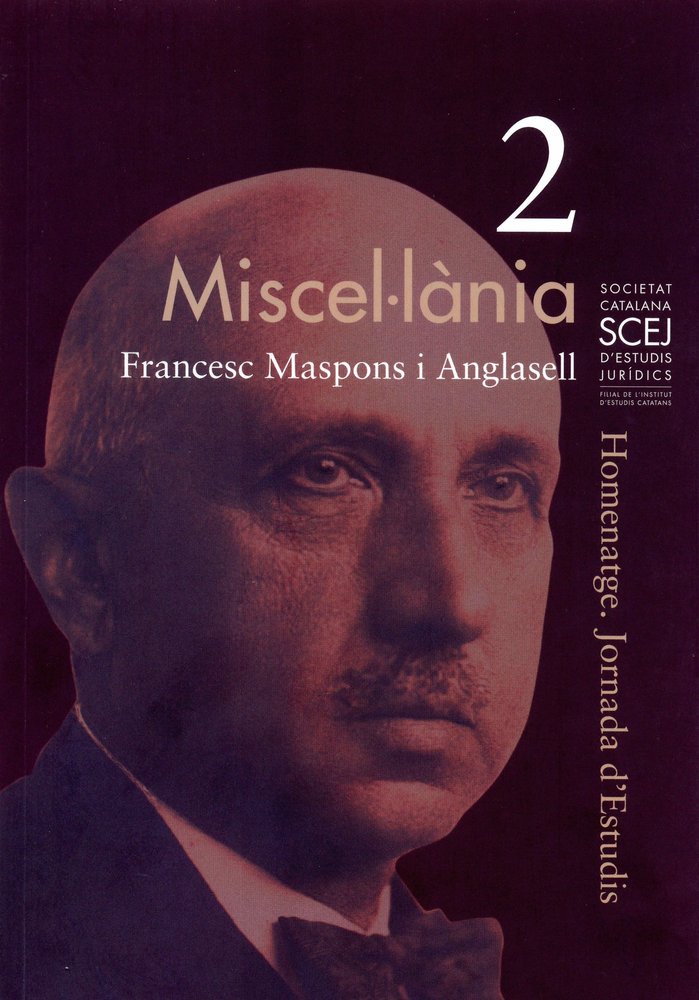 Francesc Maspons i Anglasell (1872-1966), de Varios autores | portada del libro