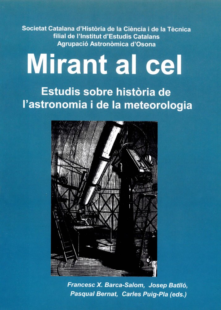 Mirant al cel : estudis sobre història de l'astronomia i de la meteorologia | portada del libro