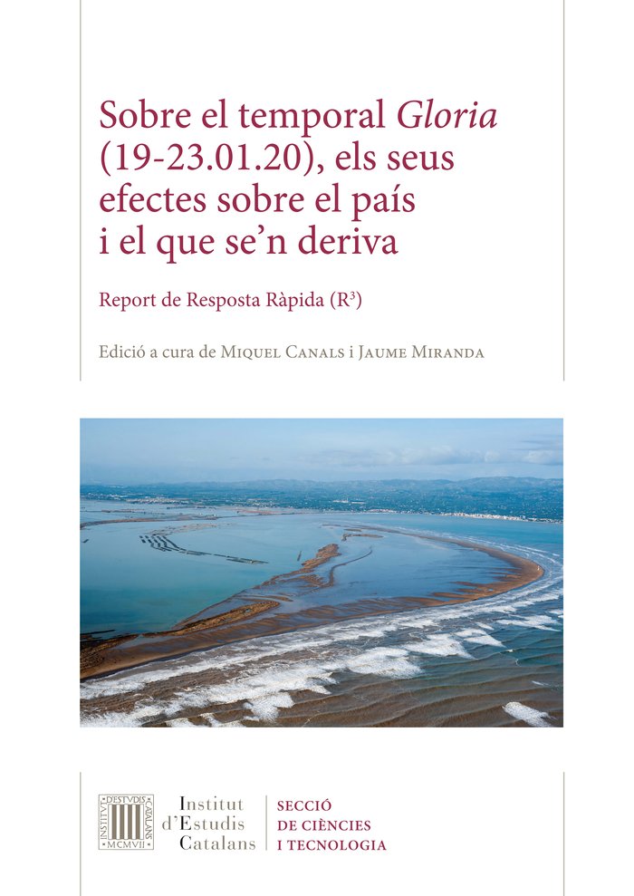 Sobre el temporal Gloria (19-23.01.20), els seus efectes sobre el país i el que se'n deriva : Report | portada del libro