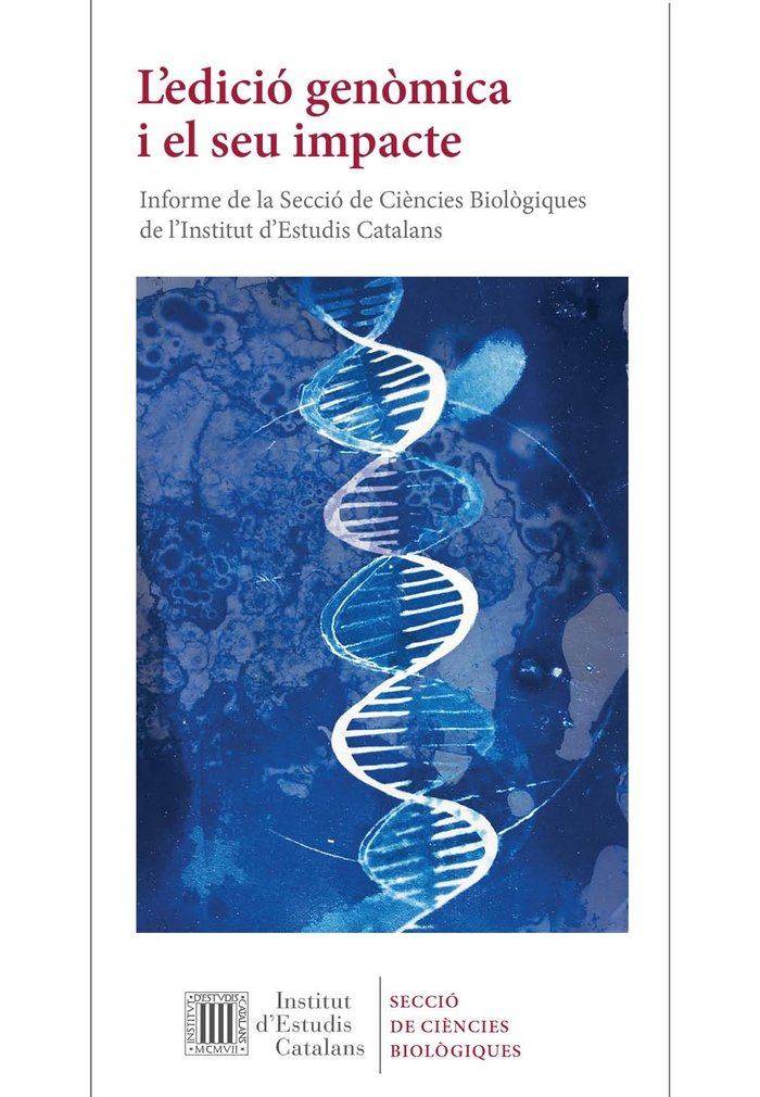 L'edició genòmica i el seu impacte, de Varios autores | portada del libro