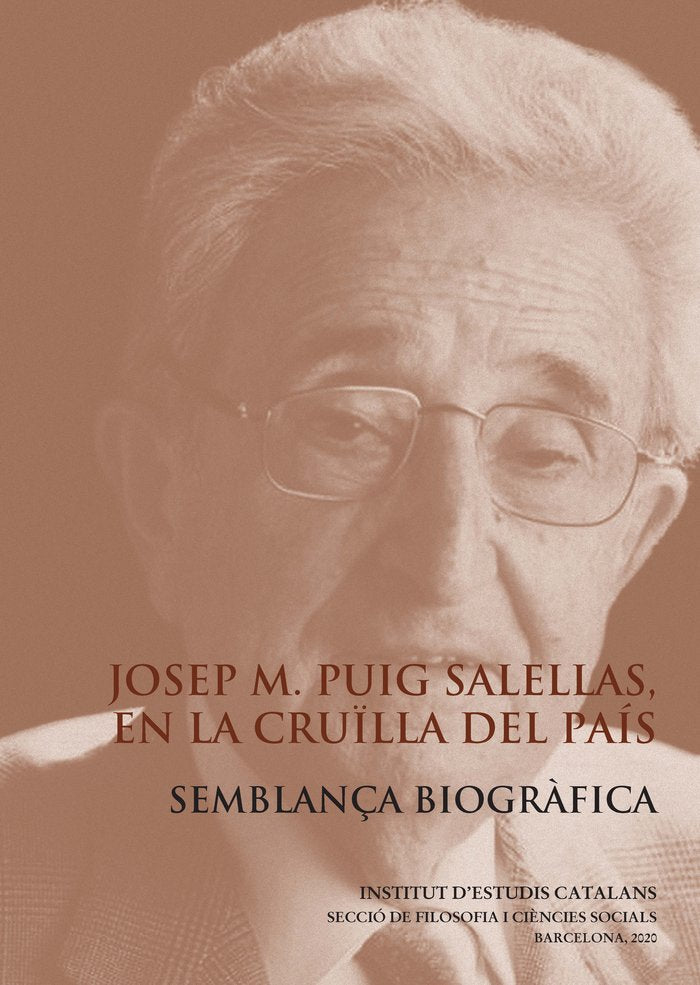 Josep M. Puig Salellas, en la cruïlla del país : semblança biogràfica, de Jou i Mirabent | portada del libro