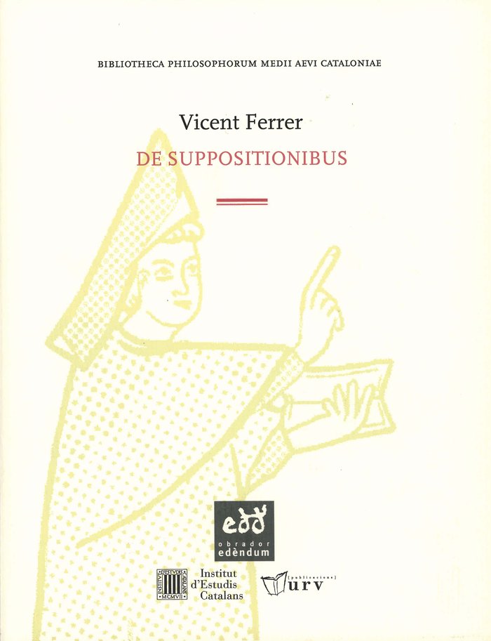 DE SUPPOSITIONIBUS | portada del libro