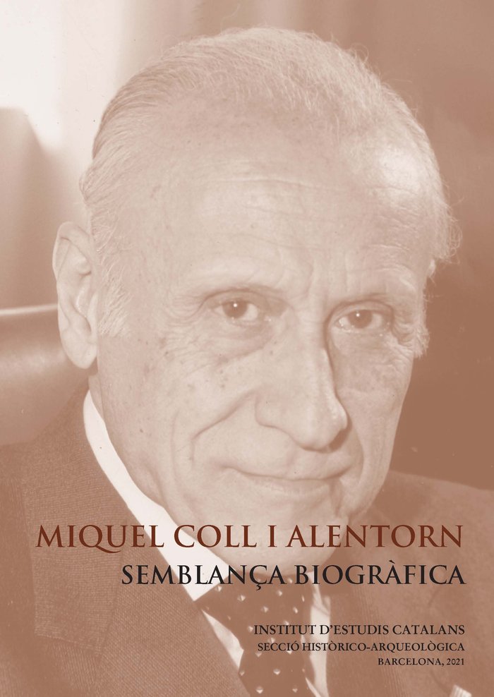 Miquel Coll i Alentorn : semblança biogràfica, de Sobrequés i Callicó | portada del libro