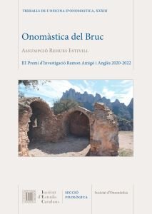 ONOMASTICA DEL BRUC, de REHUES ESTIVILL, ASSUMPCIO | portada del libro