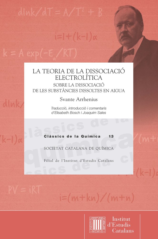 LA TEORIA DE LA DISSOCIACIO ELECTROLITICA, de ARRHENIUS, SVANTE | portada del libro