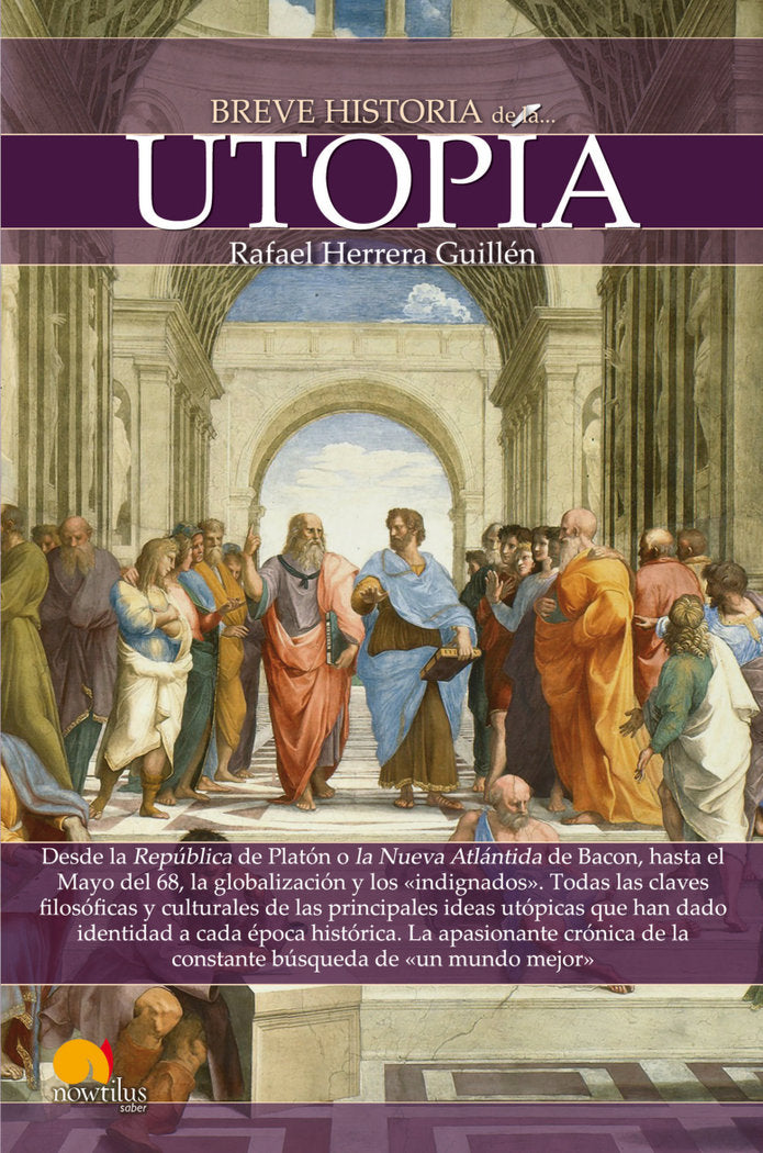 Breve historia de la utopía, de Herrera Guillén, Rafael | portada del libro