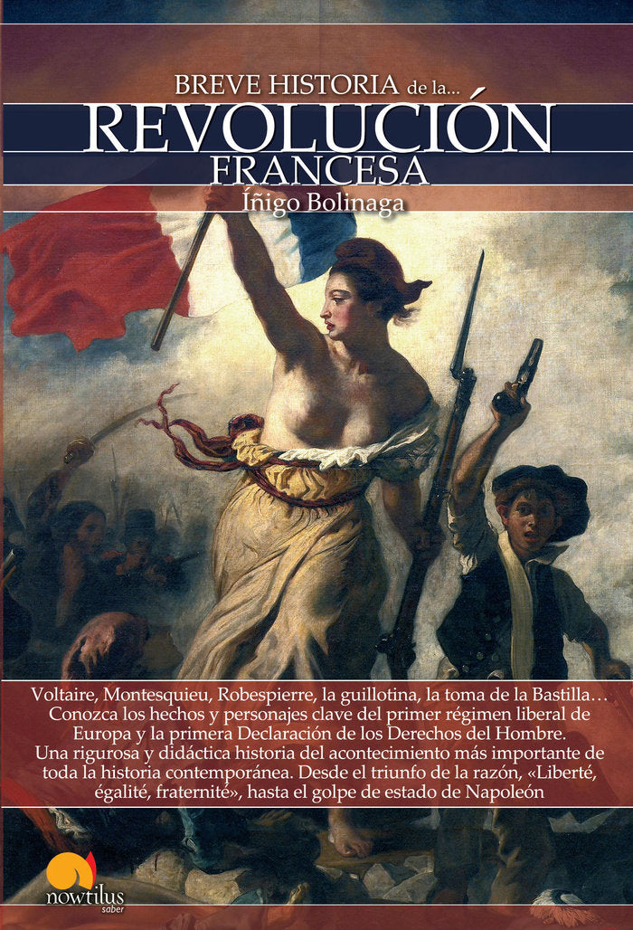 Breve historia de la Revolución francesa, de Bolinaga Iruasegui, Iñigo | portada del libro