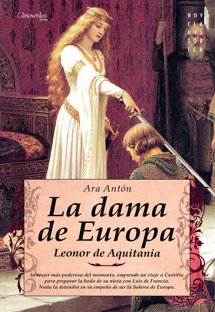 La Dama de Europa, de Ara Antón | portada del libro