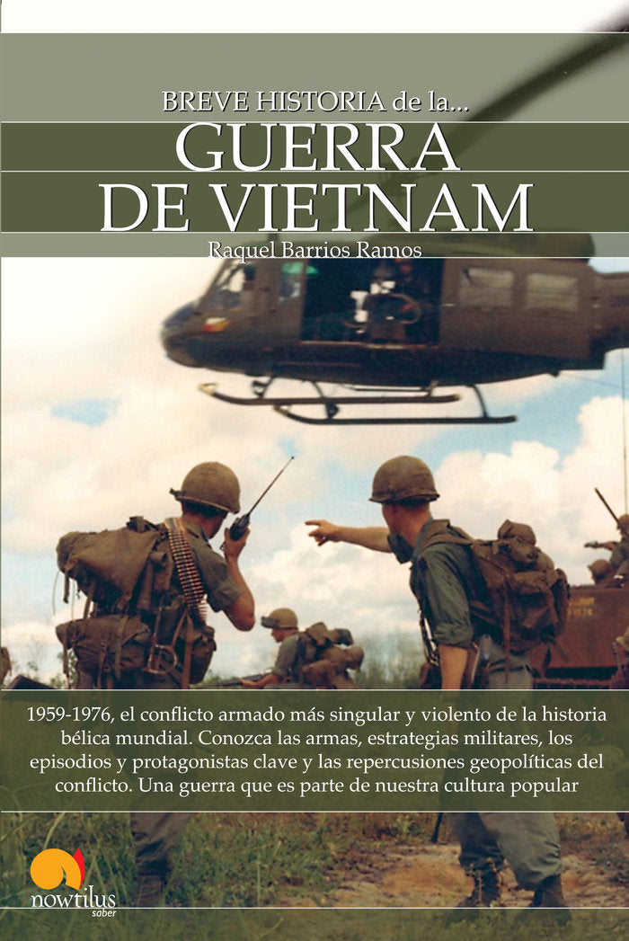 Breve historia de la guerra Vietnam, de Barrios Ramos, Raquel | portada del libro
