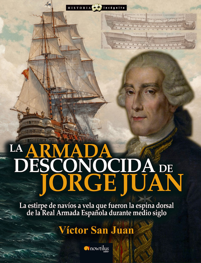 La armada desconocida de Jorge Juan, de San Juan Sánchez, Víctor | portada del libro