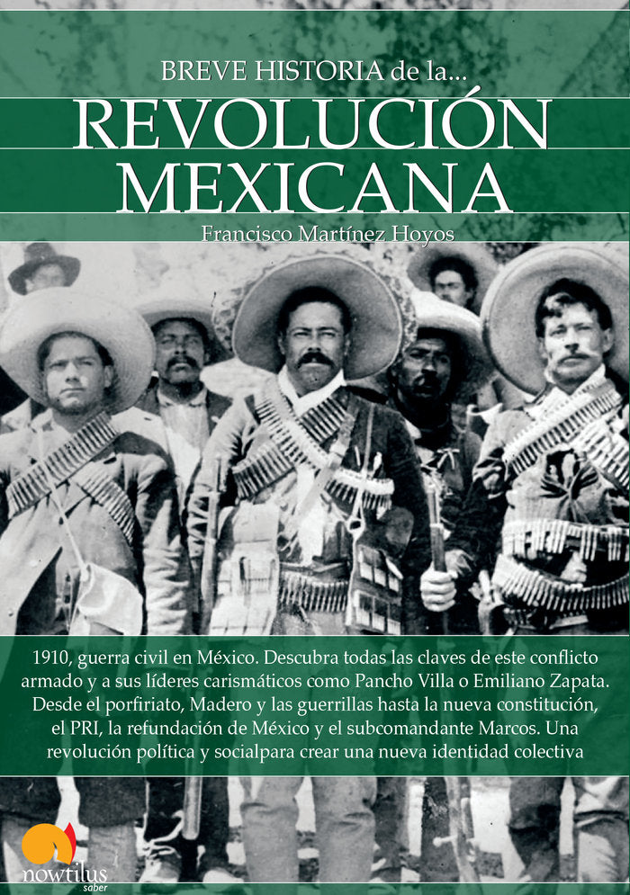 Breve historia de la Revolución mexicana, de Martínez Hoyos, Francisco | portada del libro
