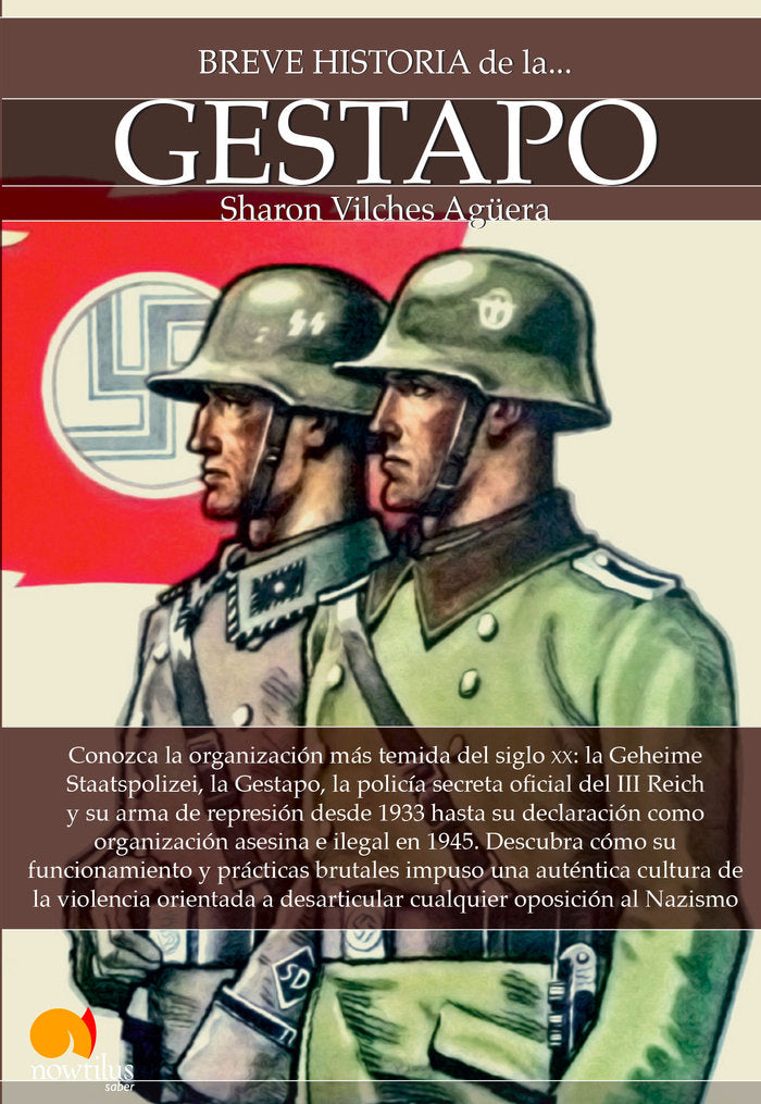 Breve historia de la Gestapo, de Vilches Agüera, Sharon | portada del libro