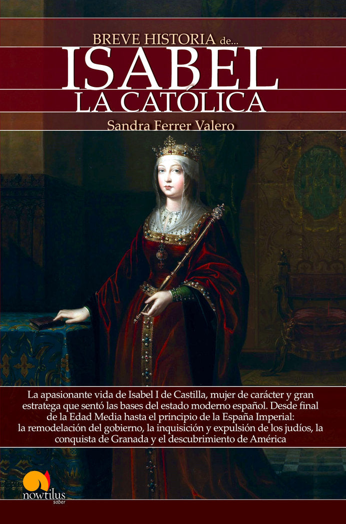 Breve historia de Isabel la Católica, de Ferrer Valero, Sandra | portada del libro