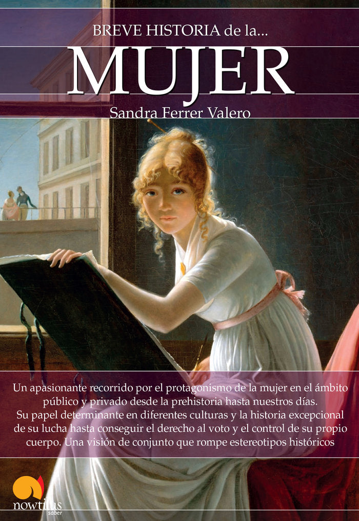 Breve historia de la mujer, de Ferrer Valero, Sandra | portada del libro