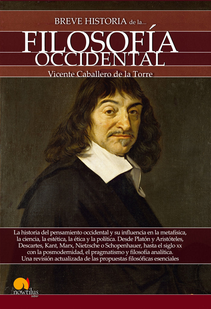 Breve historia de la filosofía occidental, de Caballero de la Torre, Vicente | portada del libro