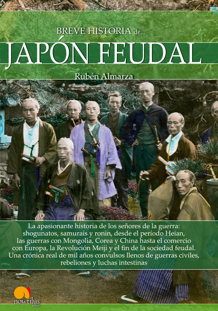Breve historia del Japón feudal, de Almarza González, Rubén | portada del libro