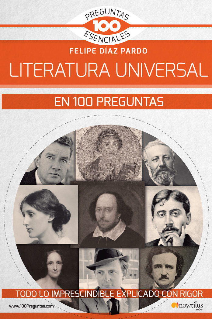 La literatura universal en 100 preguntas, de Díaz Pardo, Felipe | portada del libro