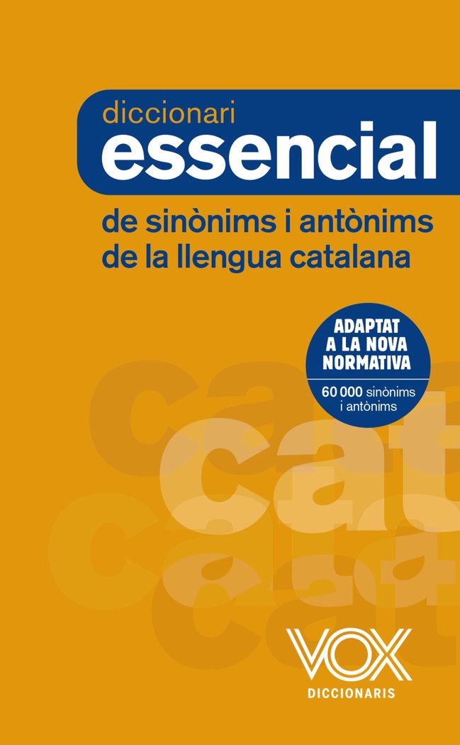 Diccionari Essencial de Sinònims i Antònims, de LAROUSSE EDITORIAL | portada del libro