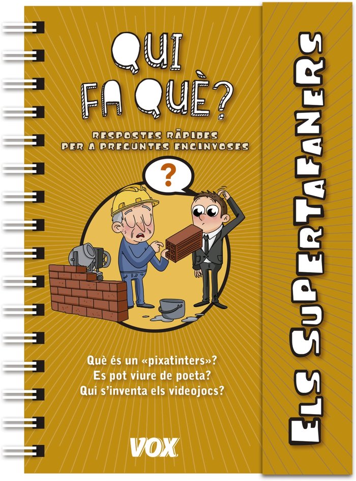 Supertafaners / Qui fa què?, de Vox Editorial | portada del libro