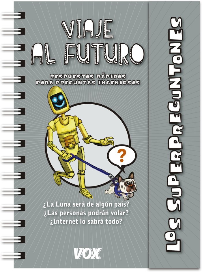 Superpreguntones / Viaje al futuro, de Vox Editorial | portada del libro